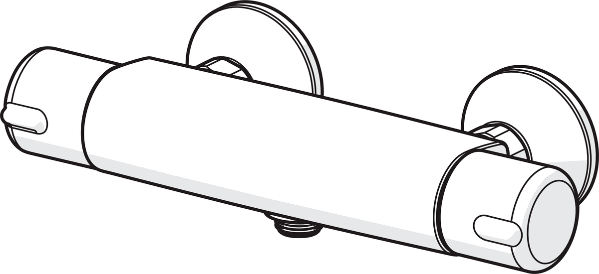 Oras 7470U Смеситель для душа 7470U Nova Хром  - Вид №2