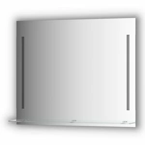 BY 2165 Зеркало с полочкой 90 cm с 2-мя встроенными LED-светильниками 11 W EVOFORM Ledline-S