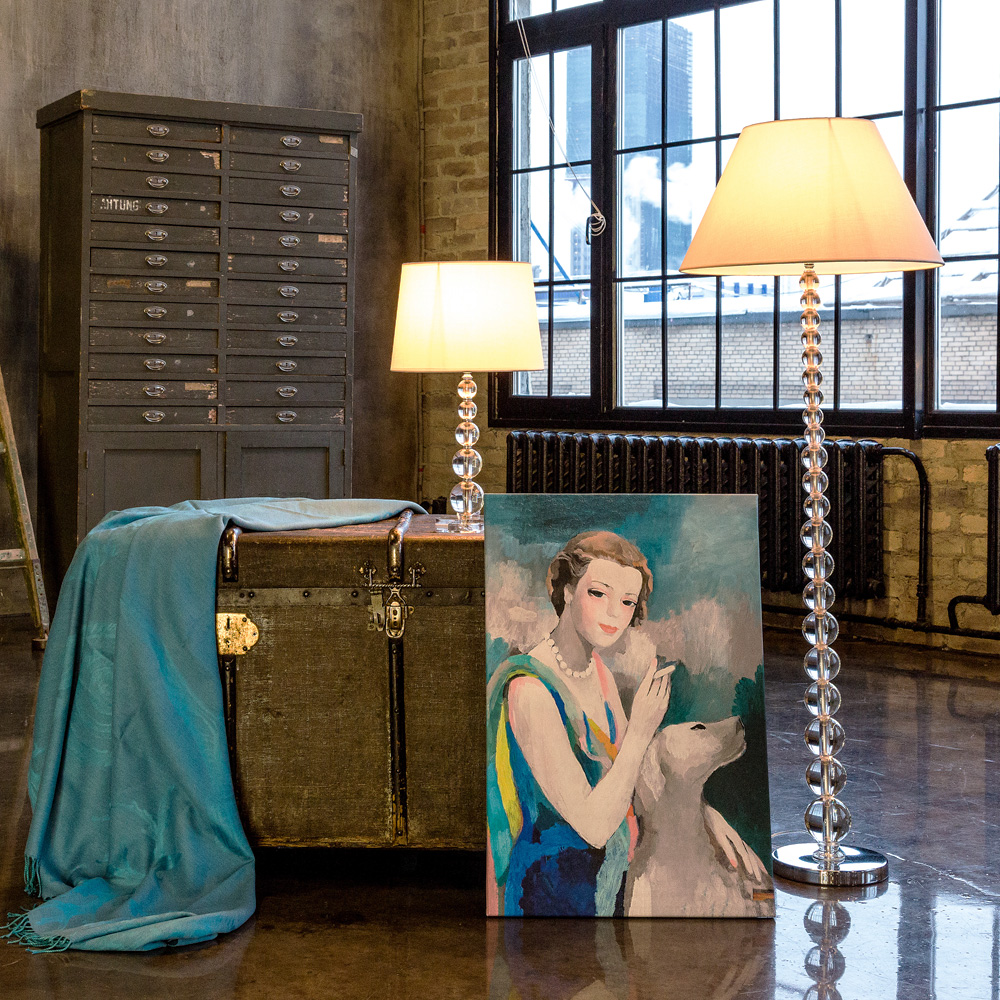 896518918_2628 Картина «Портрет Марсель Дормуа» (холст, галерейная натяжка) Object Desire  - Вид №3