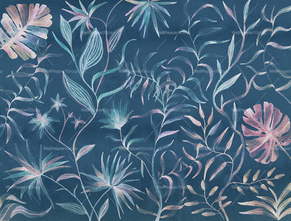 Тропические обои ПВХ бесплатно, экологически чистые, моющиеся WallPepper ORIGAMI ARCH-00091114 - Вид №3