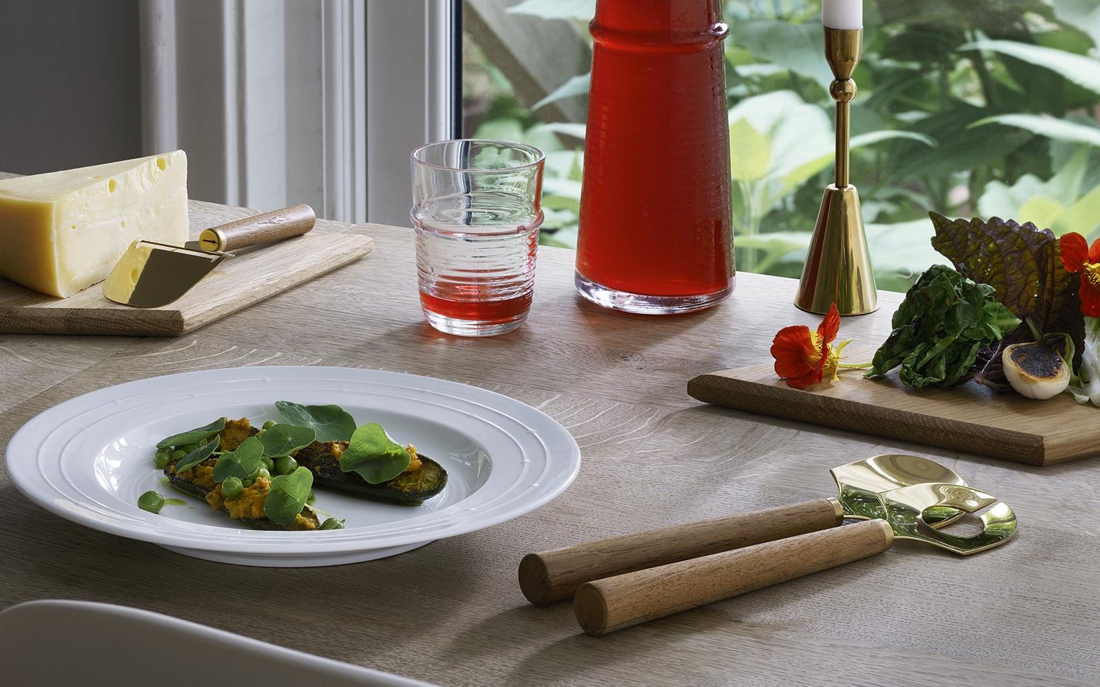 5001045 Банкетная тарелка Ø 21 см White Normann Copenhagen  - Вид №2