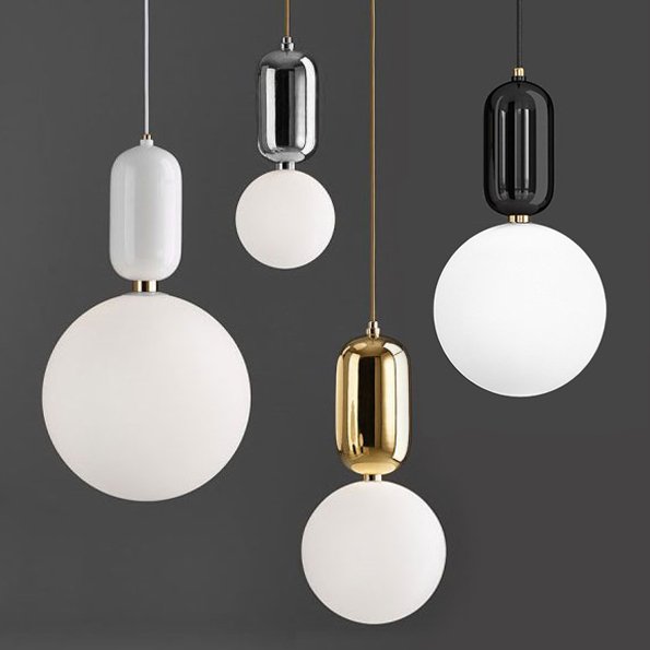 089568 Подвесной светильник T GR черный Parachilna Aballs Santreyd 