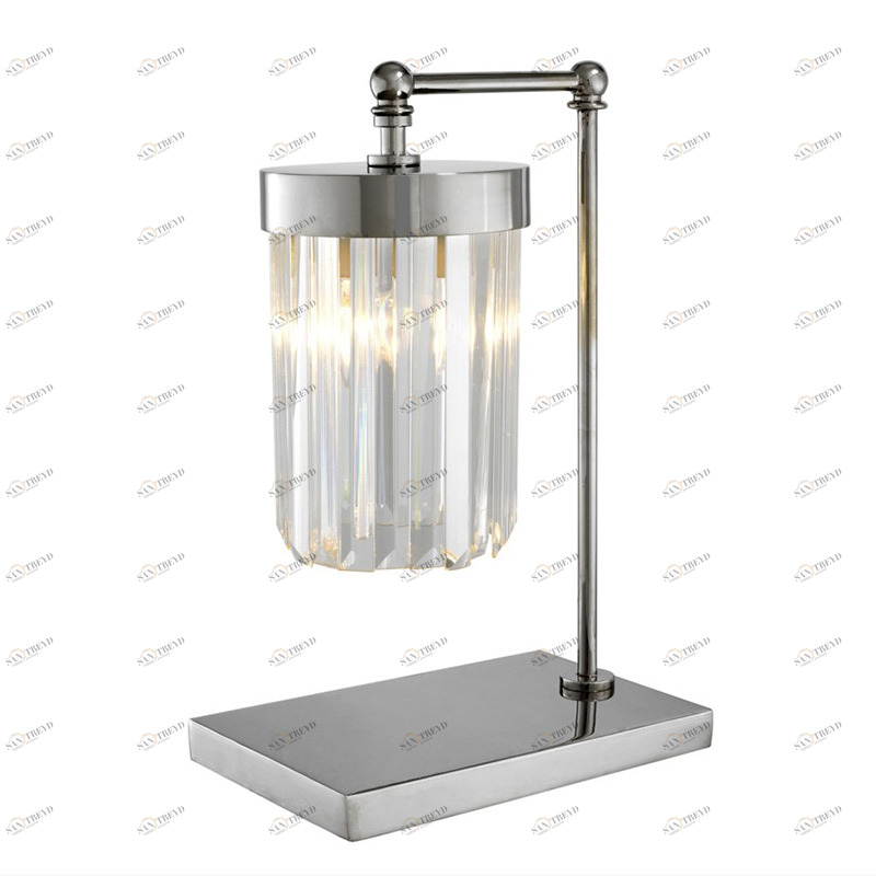 Настольная лампа 109206 от Eichholtz EICHHOLTZ ИНТЕРЬЕРНЫЕ 244698 Прозрачный;серебро 