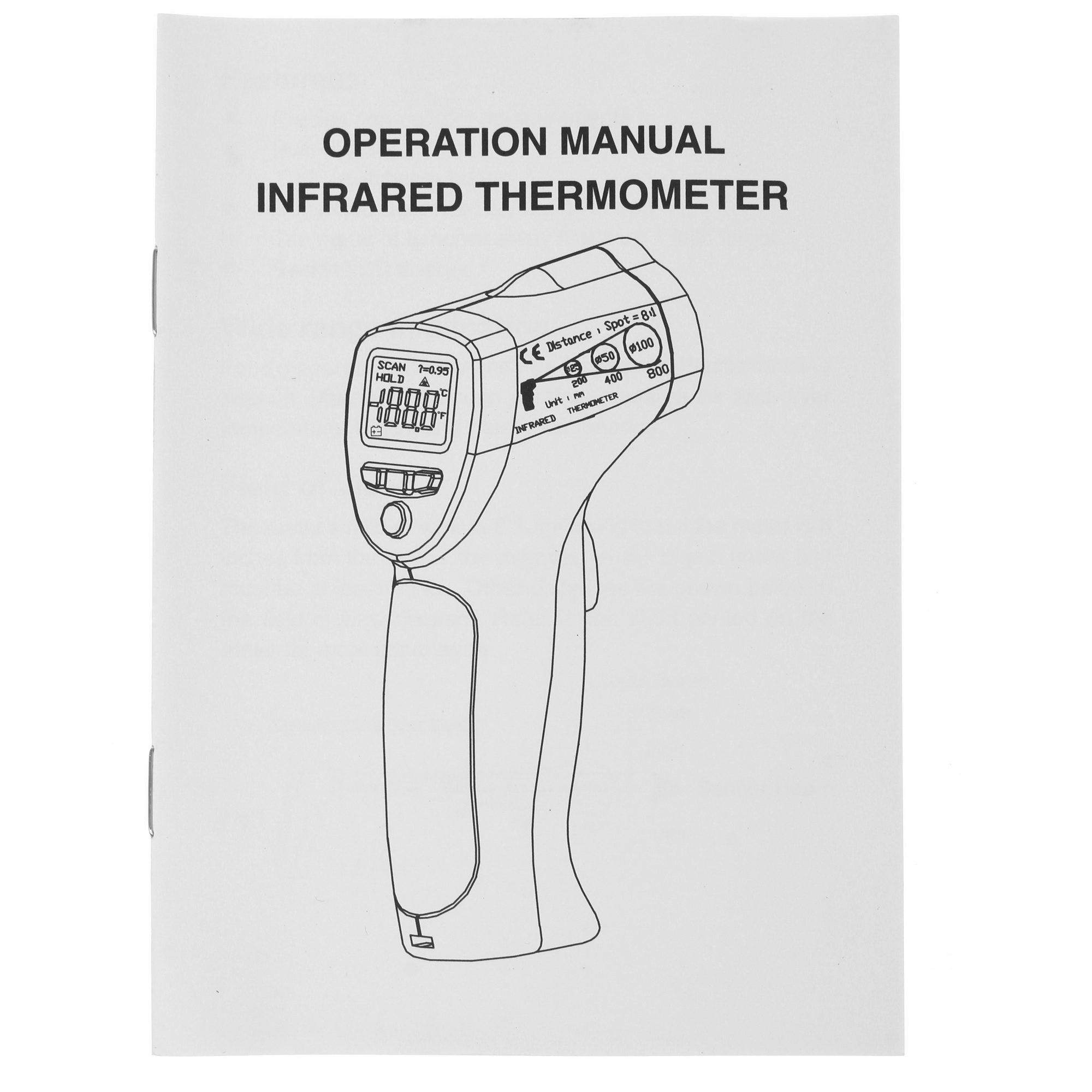 Пирометр CEM DT-880 1092664 STDN-0114132 - Вид №7
