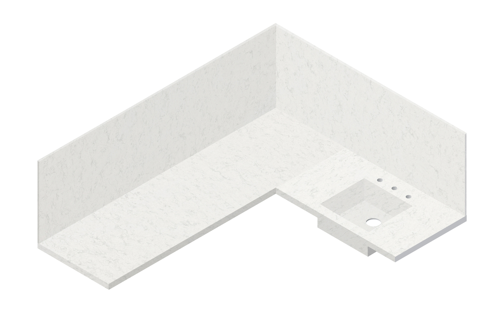 Столешницы для кухни - Каррара вариацио / 20 мм LIGRON LIST223 2389 - Вид №2