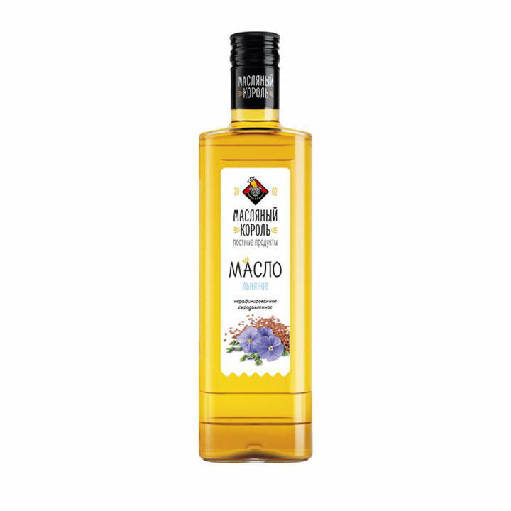 Масло льняное Масляный Король 350 мл Santreyd 5852 - Вид №1