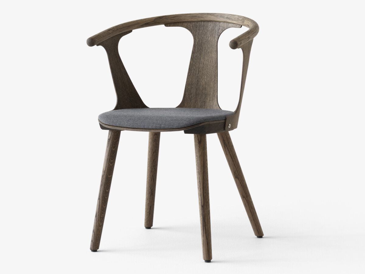 Деревянный стул с мягким сиденьем In Stock &amp ARCH-00083056