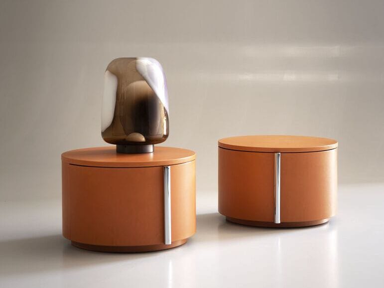 Светодиодная настольная лампа из дутого стекла Baxter Хайку ARCH-00062519 - Вид №1