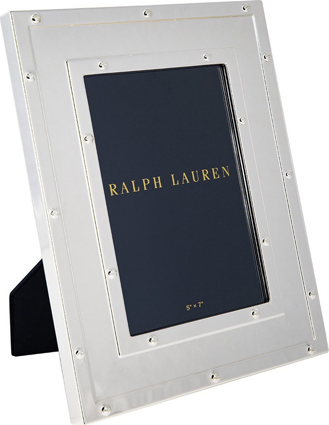 10652171 Ralph Lauren Home Рамка для фото Ralph Lauren Home "Бликер" 13x18см (посеребрение) Латунь 