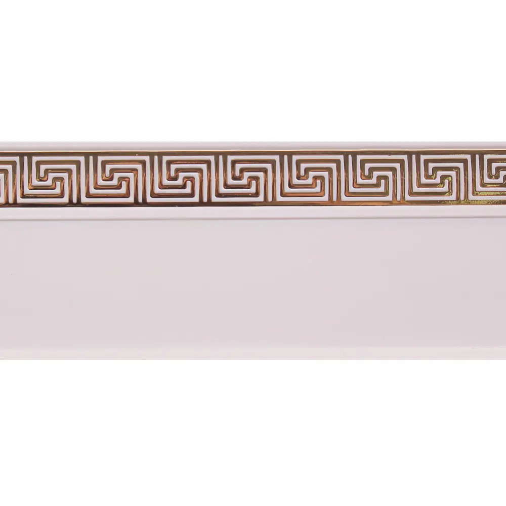 Бленда  для карниза Греция Legrand 1 п/м 5 см пластик цвет белый глянец DOMLEGRAND STLM-2157464 - Вид №1