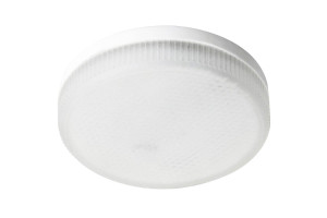 16223592 Светодиодная лампа GX53 LED Premium 8,0W Tablet 220V 4200K димм 3-х ступ. матовая 27x75 T5CV80ELC Ecola