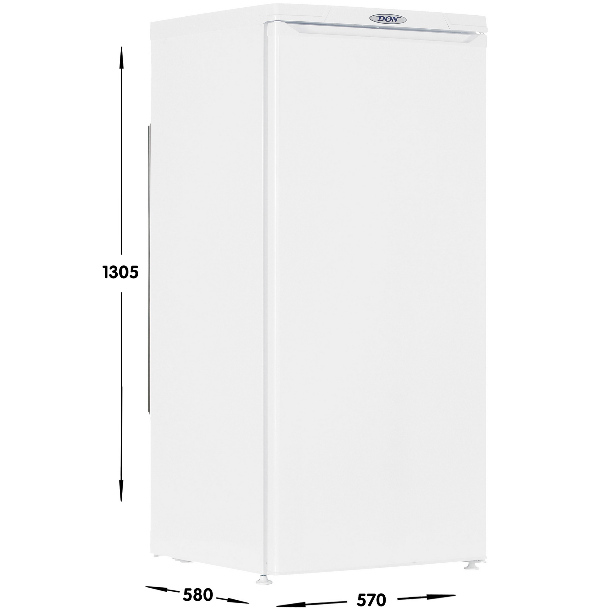 1330112 Холодильник без морозильника   DON R-536 B белый STDN-0103761 - Вид №6
