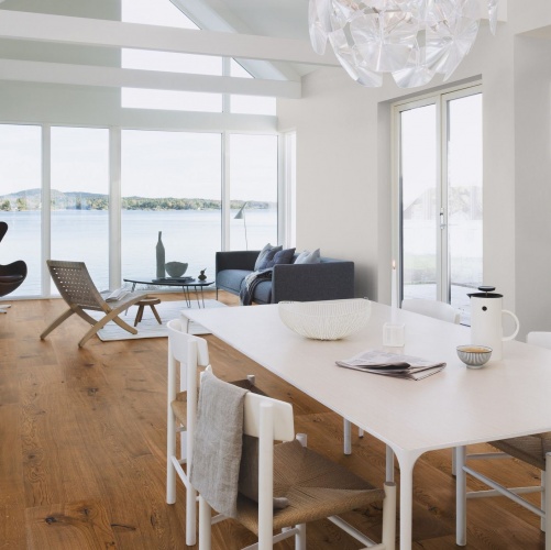 Инженерная доска Boen Chalet Antique Дуб Натур (Гладкая) 2000-4000х200 мм EACXVKFD - Вид №9