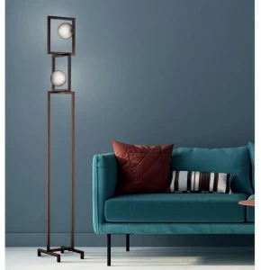 Euroluce Lampadari Торшер из металла и пирекса Rhythm