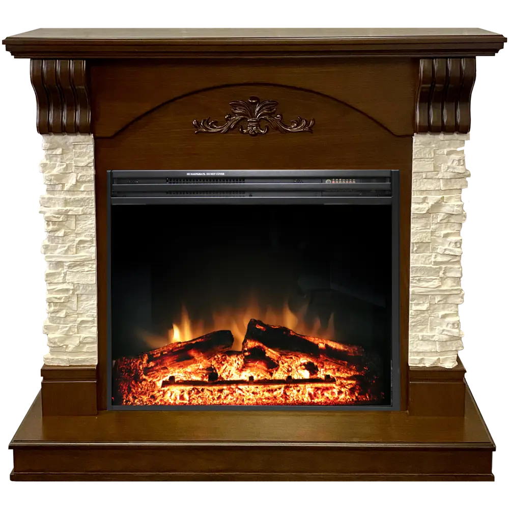 ROYAL FLAME Каминокомплект Prague с электроочагом Jupiter в стиле темный дуб 83401905 STLM-0943231