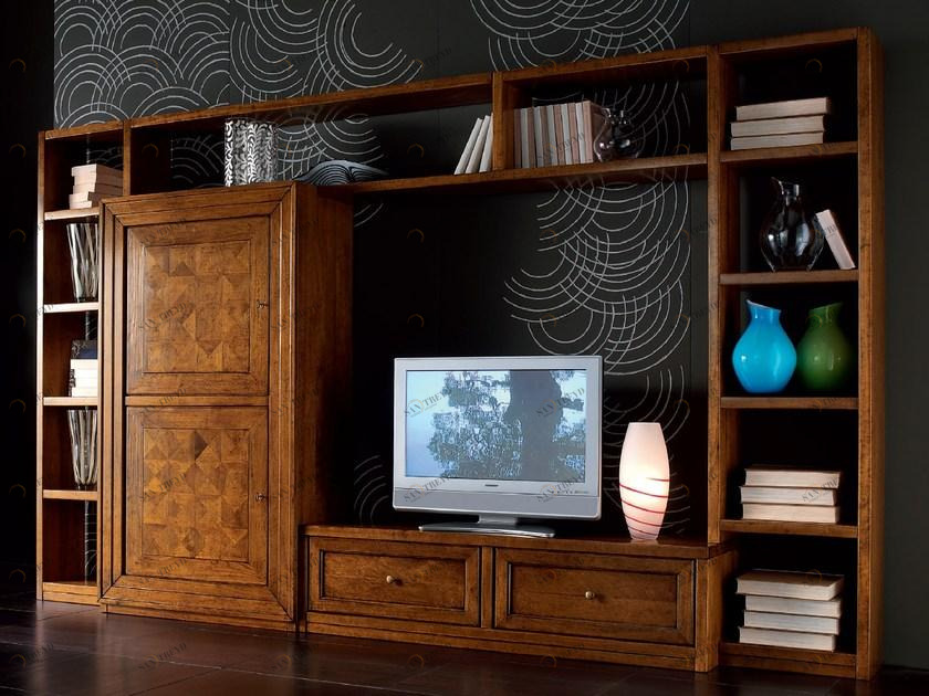 Модульная деревянная стенка для хранения вещей Ca' venier Cv1011 Santreyd