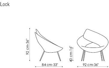 Bonaldo Кресло с тканевой обивкой sun-id-1421715 - Вид №4