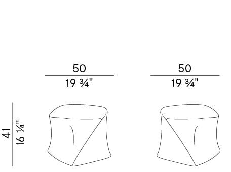 Пуф Potocco Dance ARCH-00001328 - Вид №1
