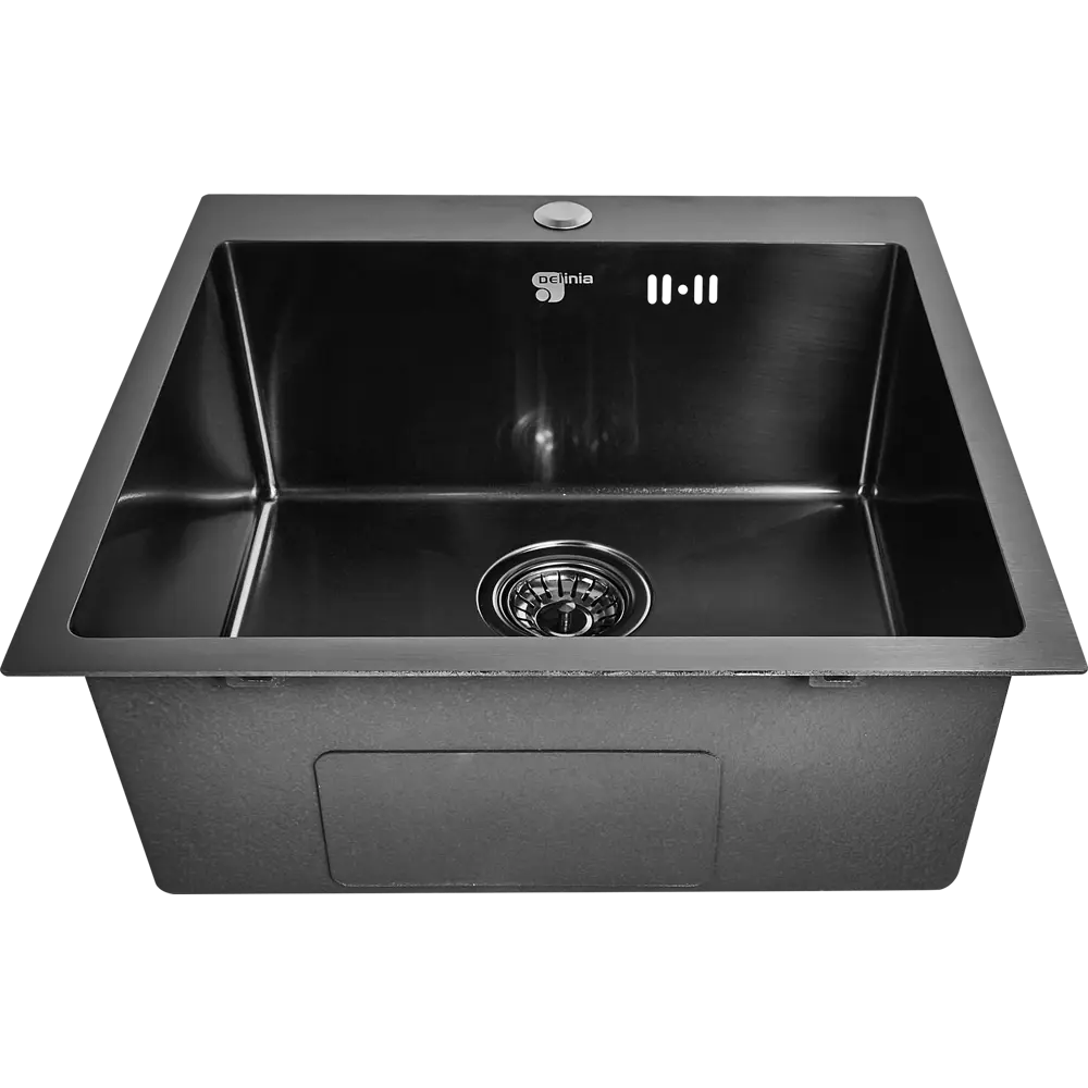 Врезная кухонная мойка DELINIA М5B 50×50 см — стиль и практичность 89337707 M5B STLM-0864254 - Вид №1