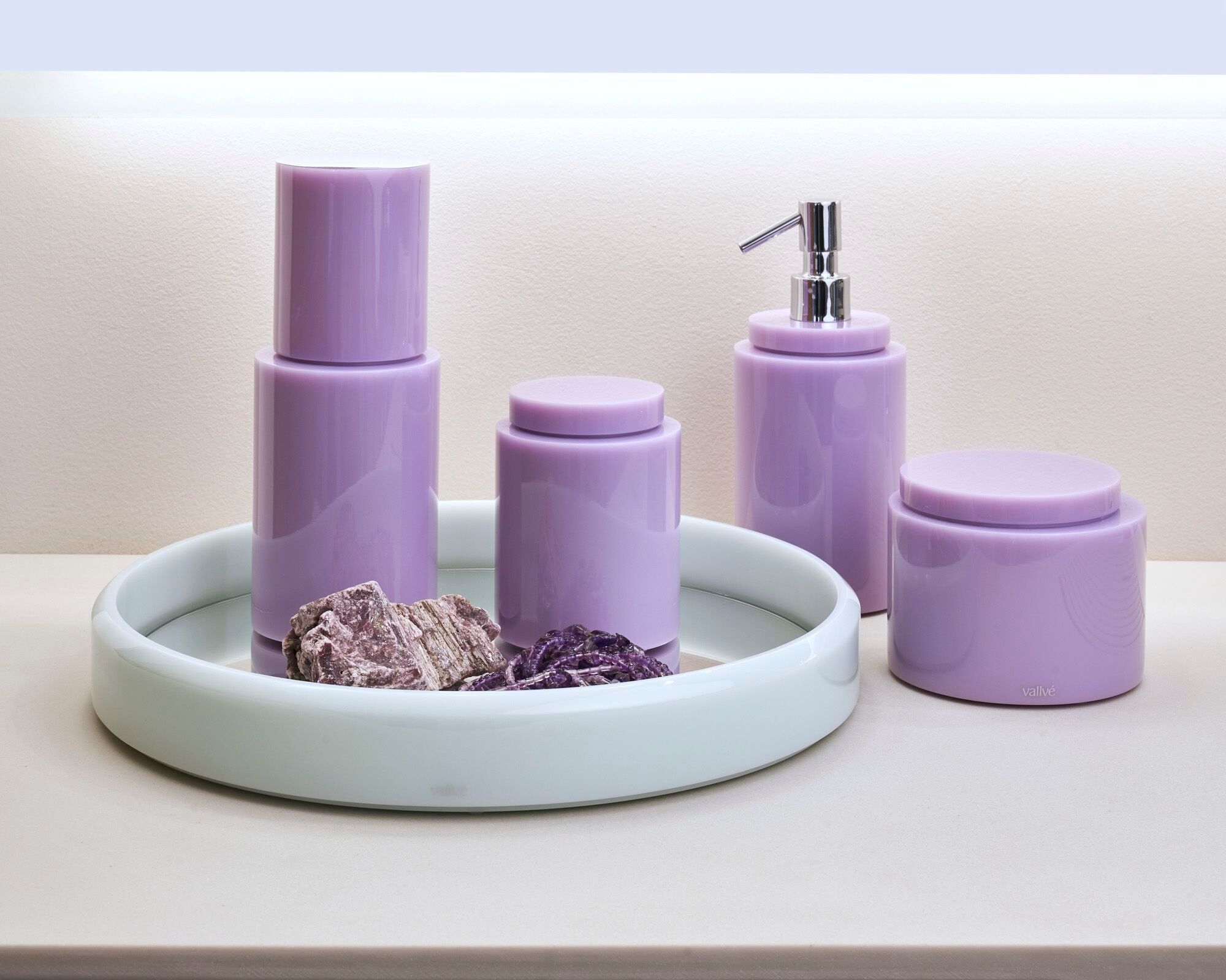 Держатель зубной щетки из смолы с крышкой Vallvé ROLL ARCH-00105143 - Вид №5