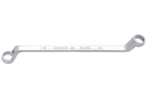 17841700 Накидной ключ с изгибом 75 градусов 12x13 мм 3838909005164 Unior