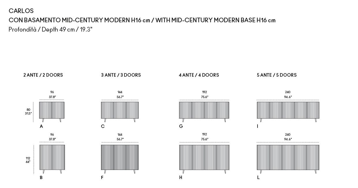 Шкаф с распашными дверями Casamania & Horm Carlos ARCH-00142737 - Вид №18