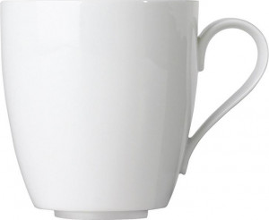 73108 Sieger by Furstenberg Чашка кофейная закругл. Sieger by Furstenberg "Мой фарфор! Белый декор" 300мл Фарфор, Керамика