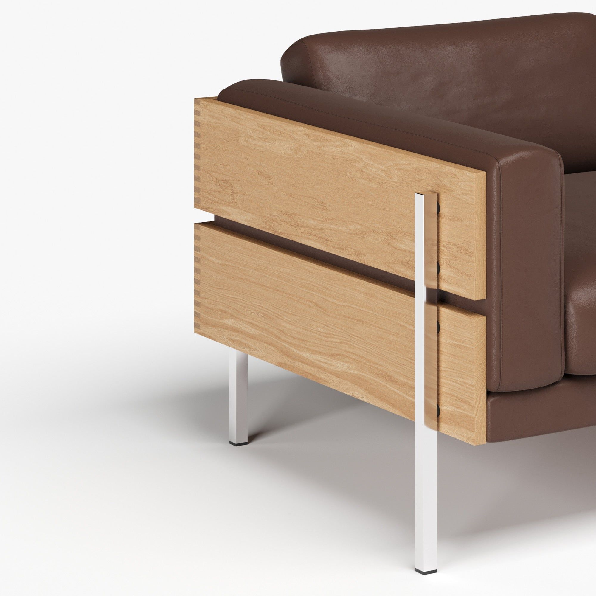 2-местный кожаный диван Case форум ARCH-00053331 - Вид №9