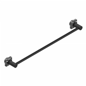 G3S-514/60 Полотенцедержатель одинарный - фиксированная рейка 600 мм Д. 16 мм Thg-paris Montaigne marbre Grand Antique с рукоятками Покрытие PVD бронза