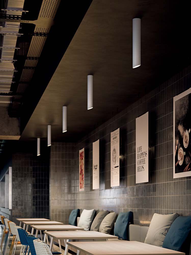 Алюминиевый светодиодный потолочный светильник Quadrifoglio Group Design Lighting ARCH-00128120 - Вид №1