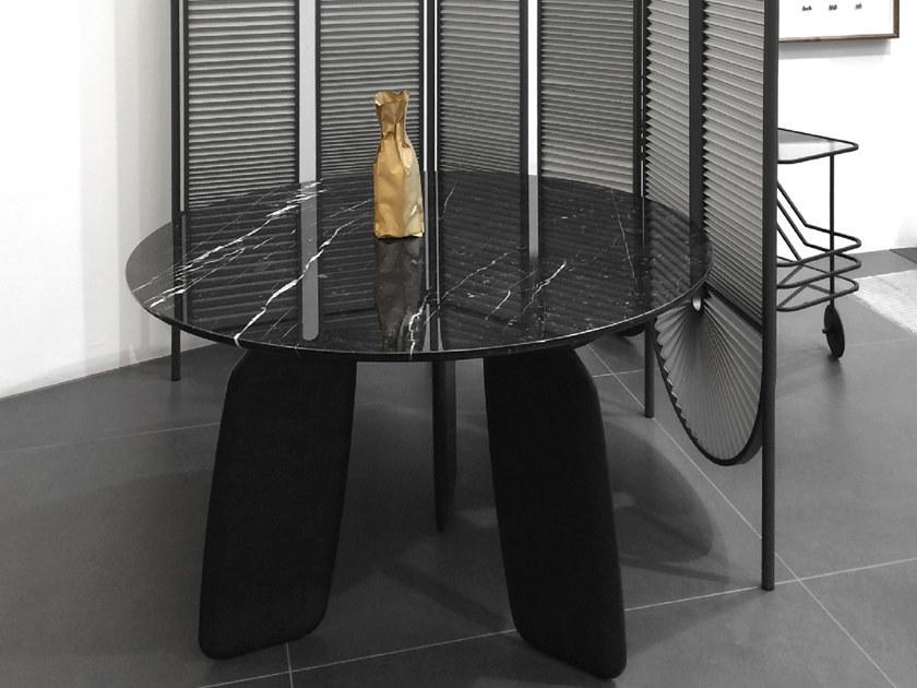 DANTE - Goods And Bads Круглый обеденный стол из мрамора Bavaresk sun-id-1484648 - Вид №4