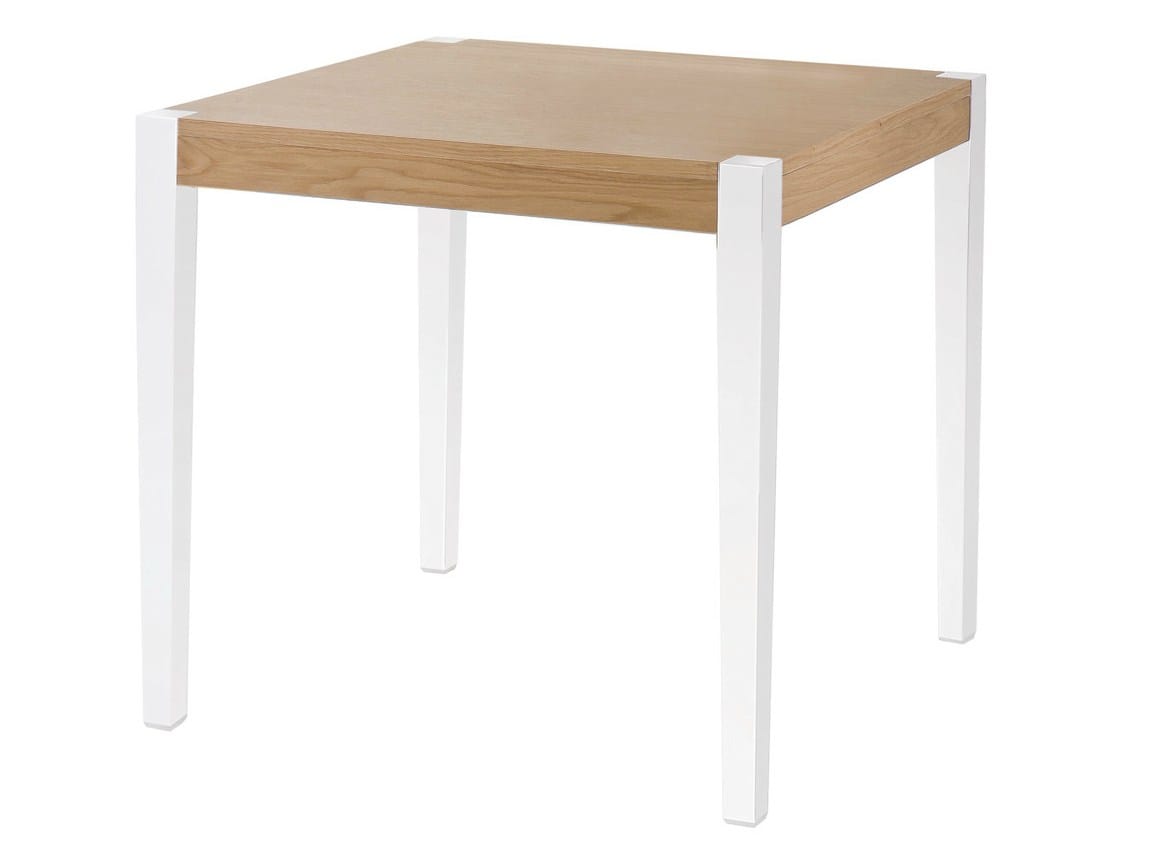 Квадратный стол из дуба и рама из инженерного пластика GABER Together ARCH-00006424 - Вид №2