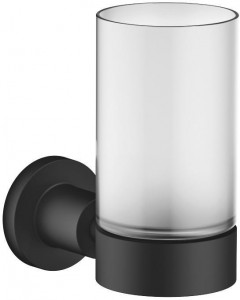 83400892-33 Держатель для стакана настенная - чёрный матовый Dornbracht Tara 