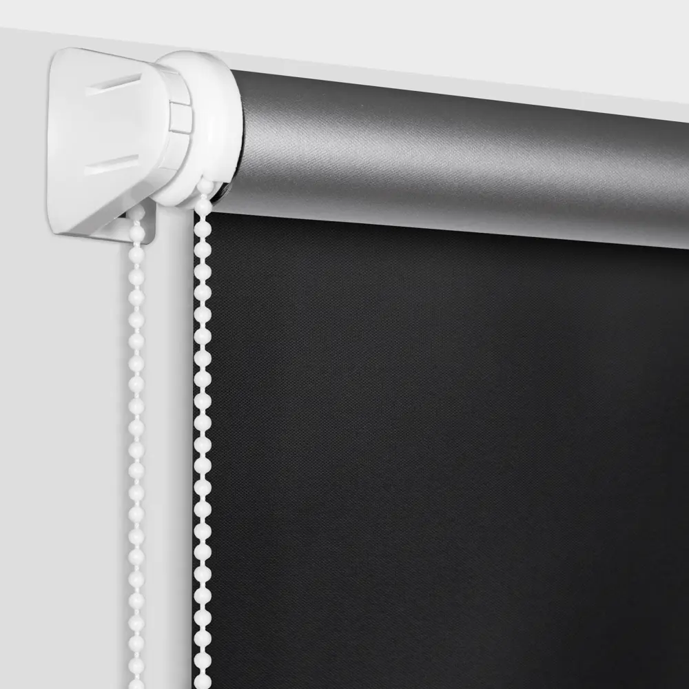 Штора рулонная блэкаут Silver 70x175 см черная GARDEN BLACKOUT Silver STLM-2137759 - Вид №2