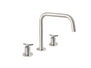 Однорычажный смеситель для раковины с 3 отверстиями