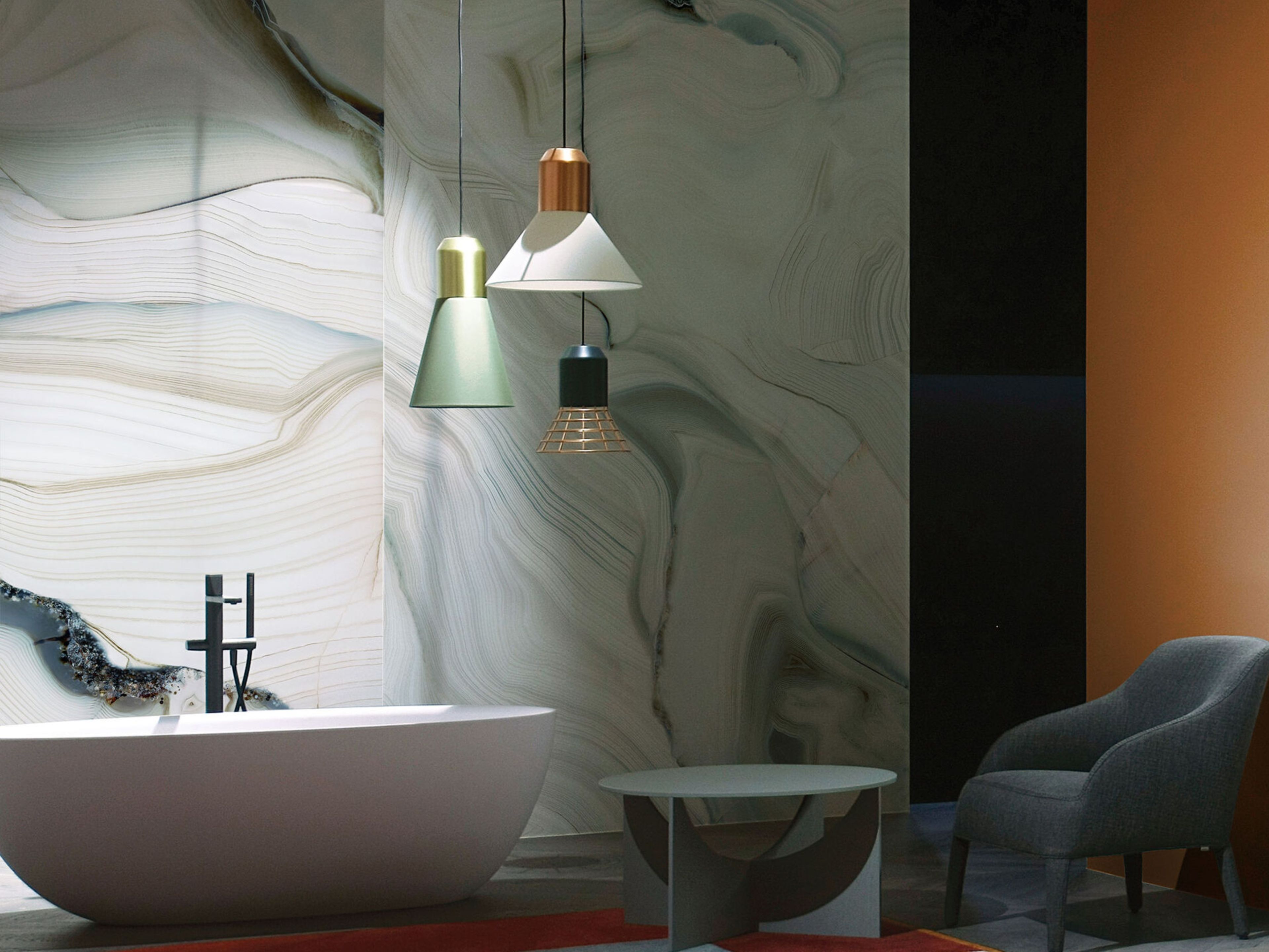 Декоративная панель из алюминия, стекла или ПММА Tecnografica ARCH-00100234