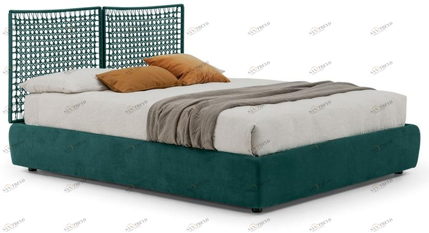 Bolzan Letti Двуспальная кровать-контейнер из ткани Sailor sun-id-1362227