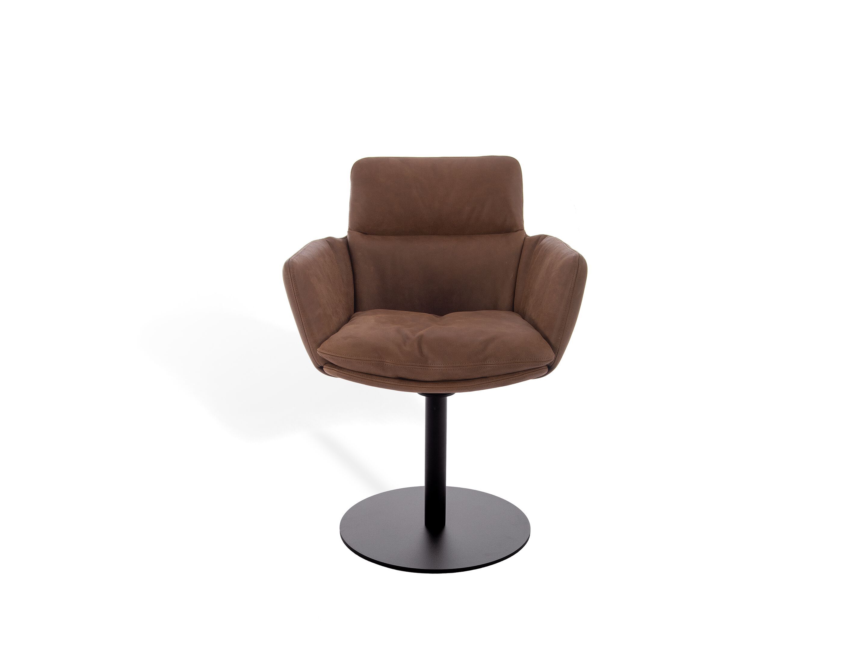 Вращающийся мягкий стул с подлокотниками KFF Faye Casual ARCH-00109931