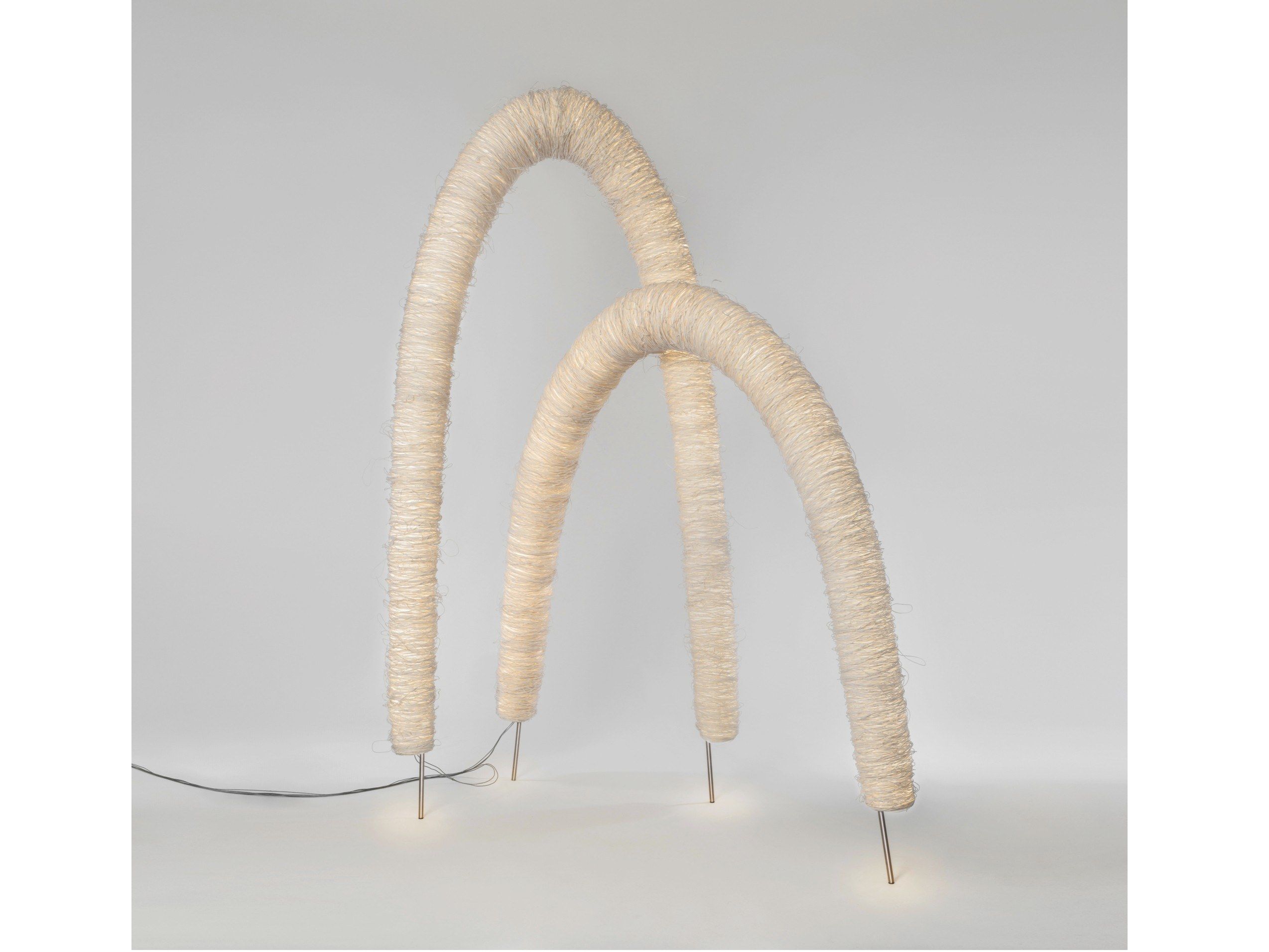 Светодиодная напольная лампа из целлюлозного волокна A-Emotional Light Arc ARCH-00078549 - Вид №2