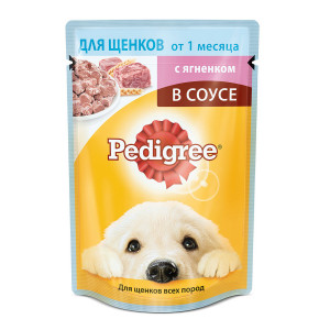 ПР0030353 Корм для щенков Ягненок конс. 85г PEDIGREE