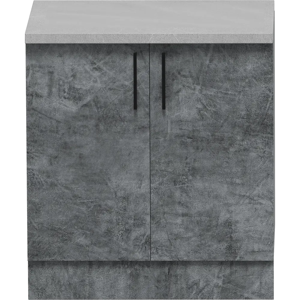 Кухонный шкаф напольный Парма 80x85.2x60 см ЛДСП цвет камень темный Santreyd STLM-2085482 - Вид №2