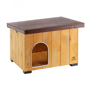 ПР0049301 Будка для собак CANILE BAITA 50 деревянная FERPLAST