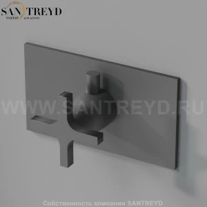 Термостат AMEM350E MEMORY черный матовый