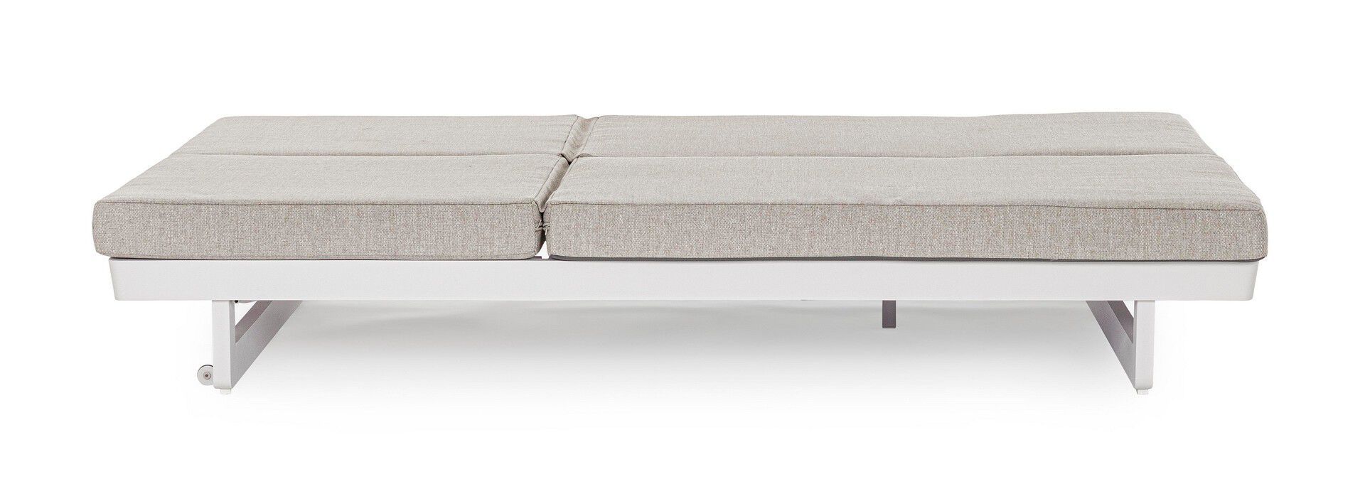 Двуспальная Садовая кровать с откидной спинкой из ткани BIZZOTTO Infinity ARCH-00146057 - Вид №4