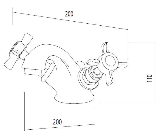 EPC02134 Смеситель M&Z Epoca Santreyd - Вид №1
