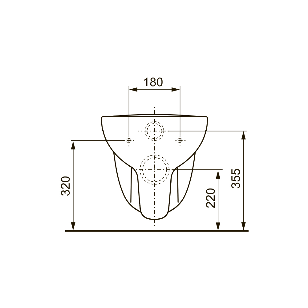 9400412.WC1 Комплекты из инсталляций, панелей смыва и унитазов ТЕСЕ V04 Tece  - Вид №8