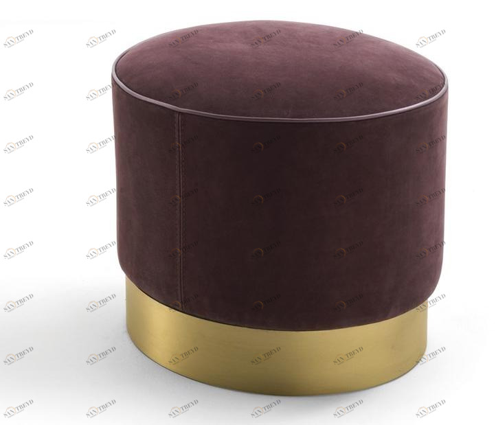 Frigerio Salotti Круглый пуф из ткани Joey sun-id-1490917