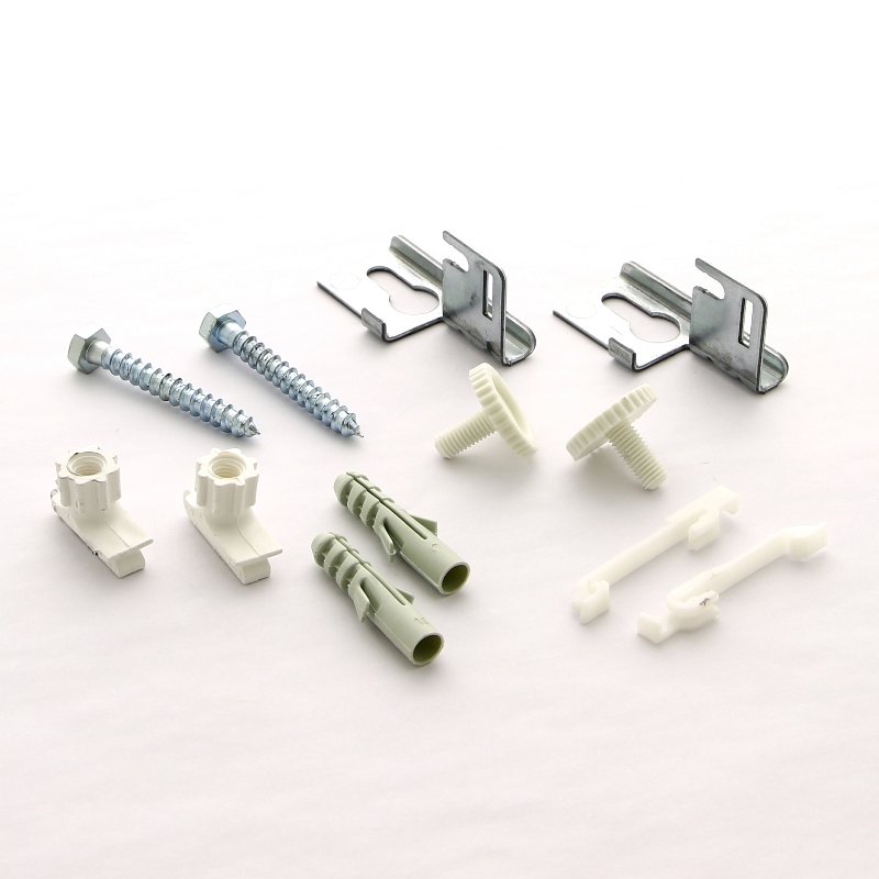 Комплект кронштейнов с заглушкой, воздухоотводчиком VOGEL&NOOT для крепления радиаторов (тип KV) низ 1030681 - Вид №3