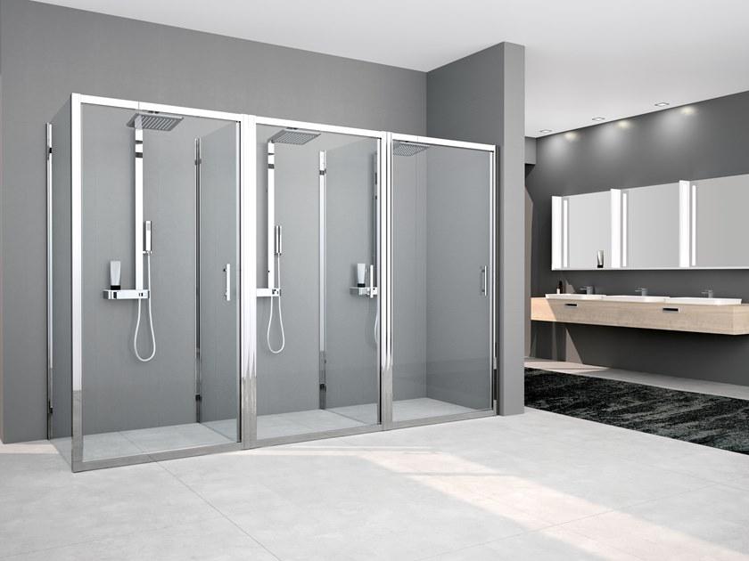 NOVELLINI Фиксированная боковая панель Rose rosse sun-id-1384627 - Вид №3