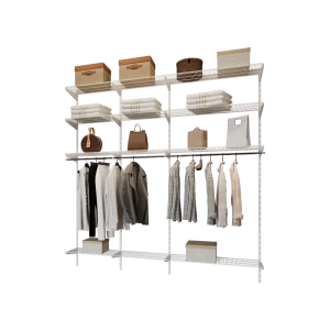 91368546 Комплект гардеробной системы Volazzi home Премиум 4 180x192x40 см цвет белый STLM-1520608